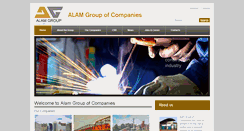 Desktop Screenshot of alam-group.com
